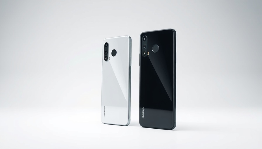 Huawei Pura 80 Pro Serie smartphones in white and black, sleek design.