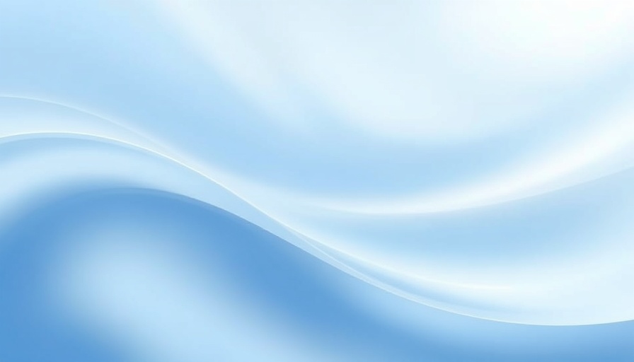 Gradient abstract design, soft blue and white hues, Glary Utilities.