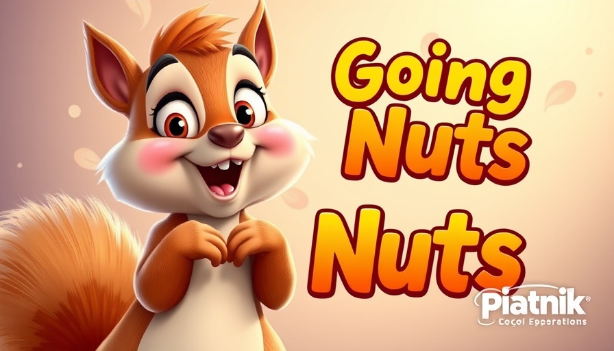 Going Nuts von Piatnik board game with animated squirrel cover.