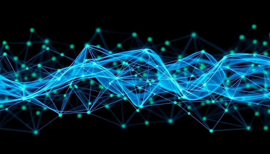 Abstract digital network concept illustrating IT-Sicherheitsregularien in photorealistic style.