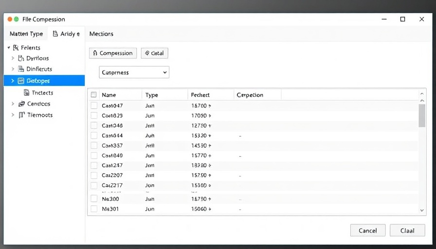 PeaZip open-source file compression software interface showcasing file options.