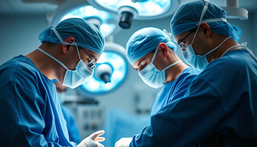 Notruf Nord surgeons performing surgery in modern operating room.
