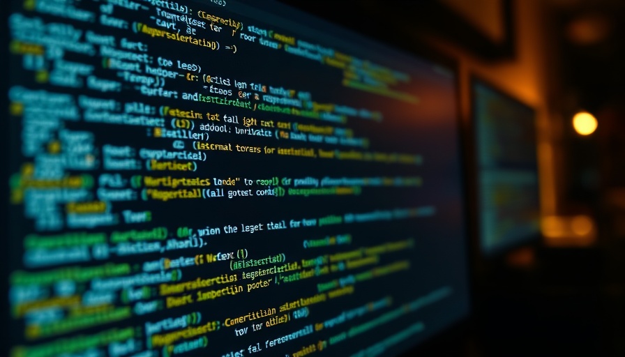 Code showing Linux root access vulnerabilities, cyber theme.