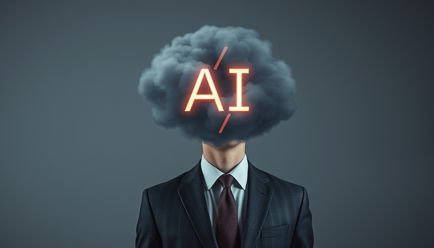 KI-Verhaltensauffälligkeiten unter Stress: Man with AI smoke head.