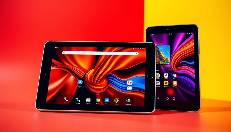Honor OLED Tablet Test 400 Euro with vibrant display against colorful background.