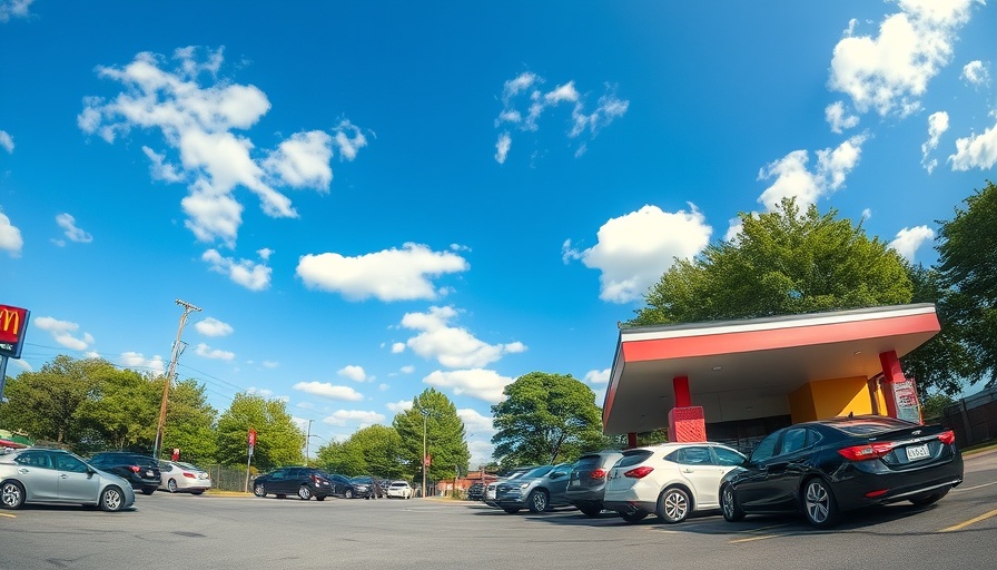 McDonald's drive-thru and parking near Neuer S-Bahnhof Stormarn.