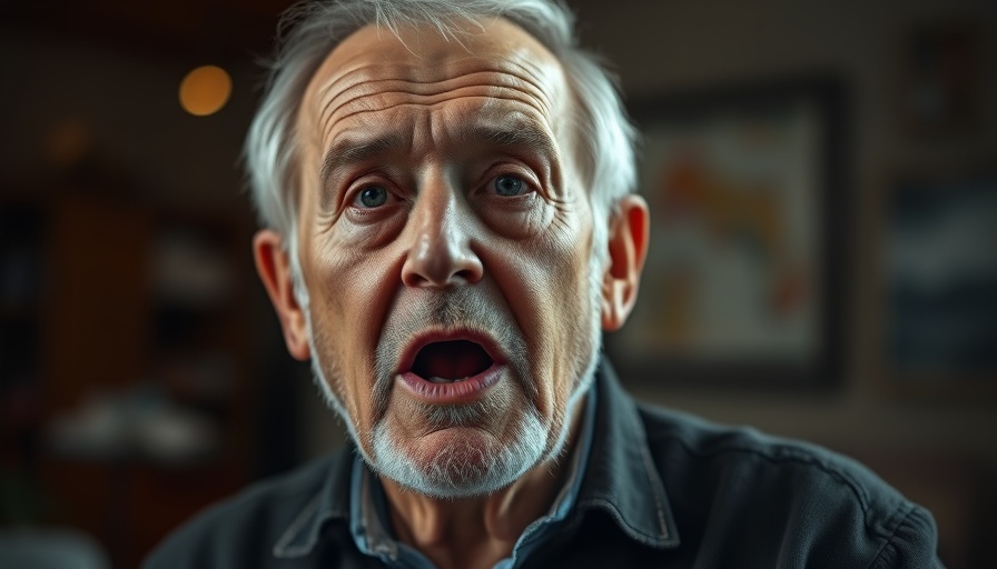 Elderly man speaking passionately, jüdische Jahrhundertliebe theme.