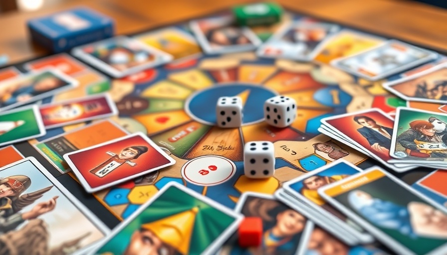 Gegenteilspiel Noris-Spiele board game setup with cards and dice.