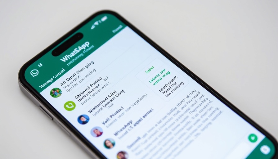 WhatsApp chat and AI summary for missed messages