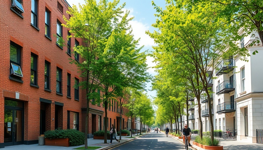 Modern buildings and street in Wandsbek showcasing günstige Wohnungen.