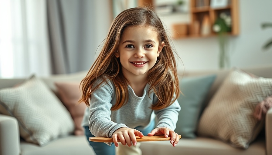 Indoor activity for kids on a rainy day.