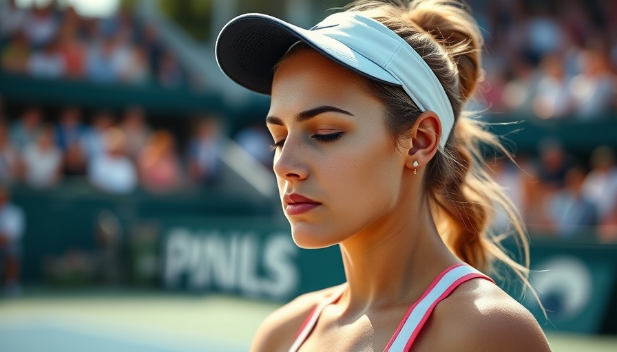 Wimbledon 2025 Ergebnisse: Tennis player reflecting during match.
