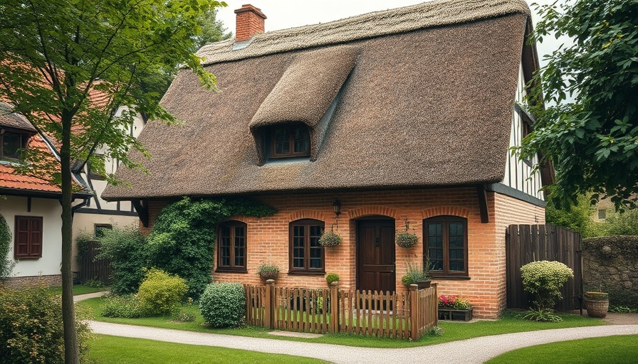 Blitzschutz für Häuser in Schleswig-Holstein - Traditional thatched-roof house