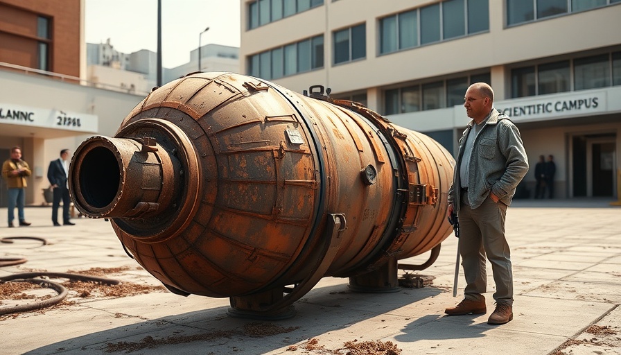 Munitionsbergung Rostock operation with unexploded bomb in urban setting.