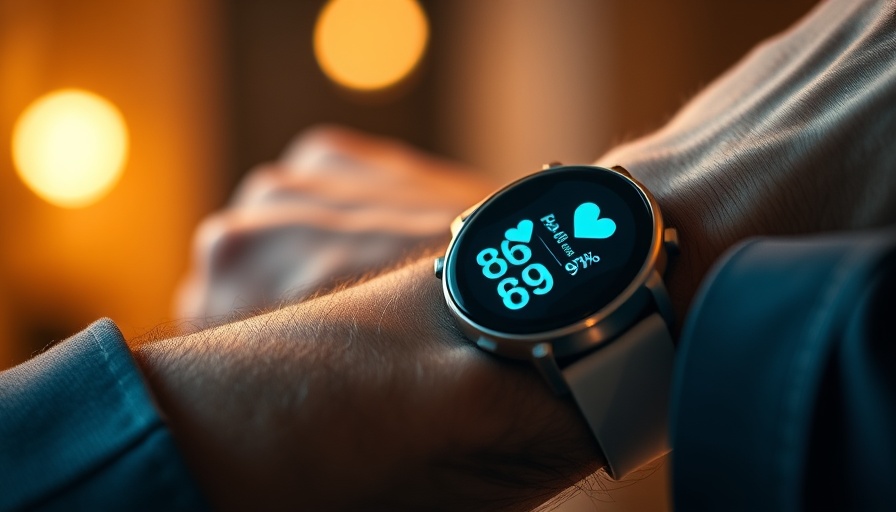 Close-up of a fitness watch displaying heart rate, Fitness-Armband Überführung Brandstiftung.