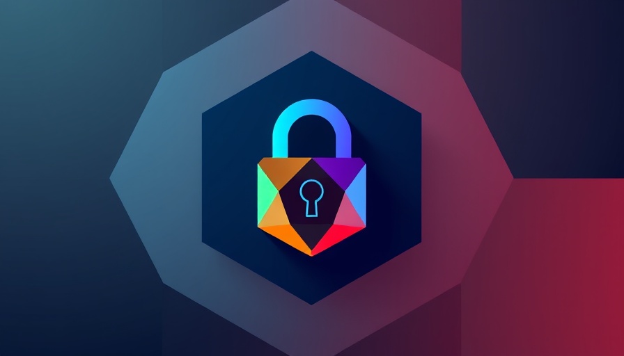 Lock symbol abstract art representing Konstitutionelle Datenschutzrechte