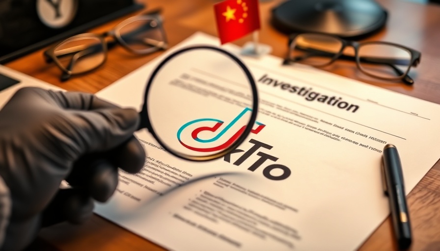 Dokument zur Untersuchung gegen TikTok wegen Datenübermittlung nach China