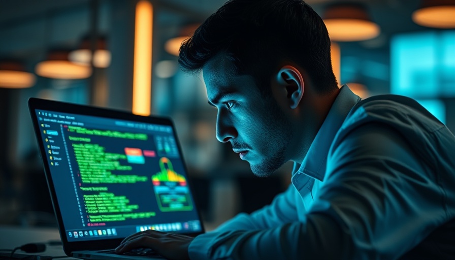 Ethical hacking and protection strategies illustration.