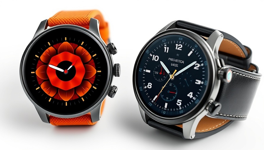 Galaxy Watch 8 Classic and Watch Ultra comparison, contrasting designs.