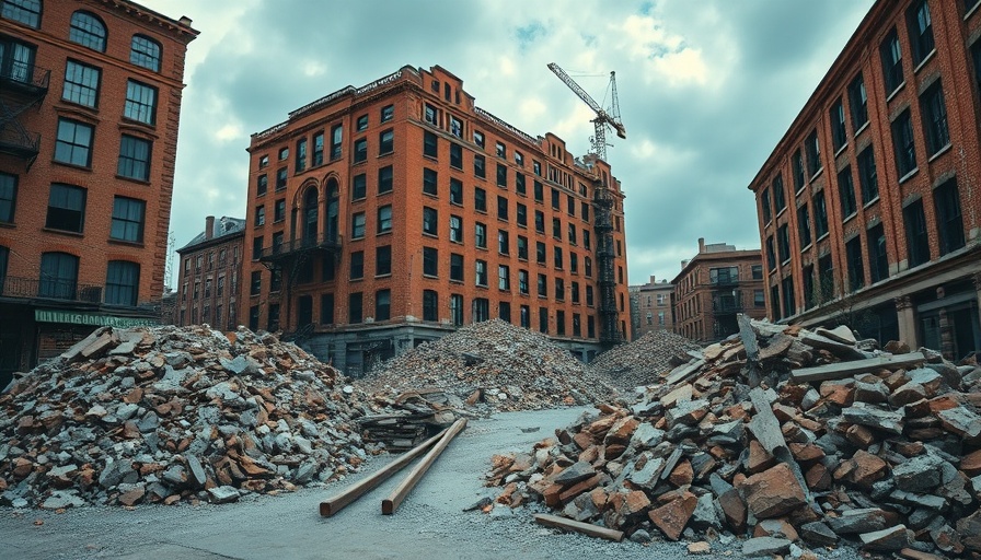 Old buildings being demolished in Hamburg, günstige Wohnungen in Hamburg.