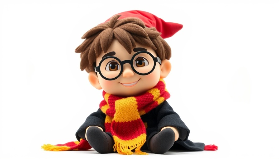 Harry Potter Kollektion von Steiff plush toy with scarf.
