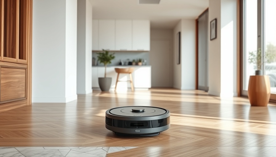 iRobot Roomba Max 705 Combo in a modern home setting.