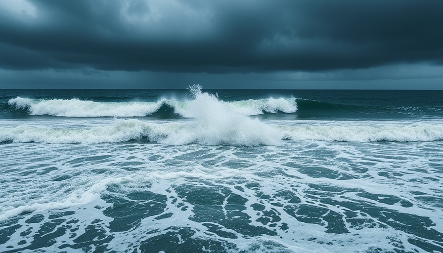 Dramatic seascape for Fahrradtouren Saaler Bodden