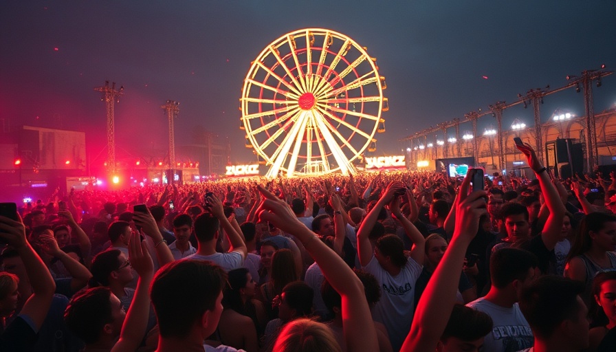 Sicherheitsvorkehrungen beim Airbeat One Festival, vibrant festival crowd.