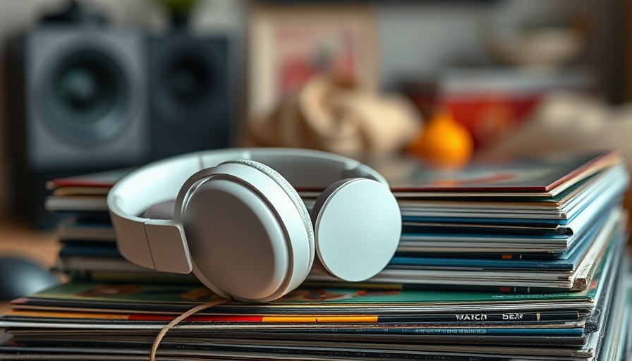 Cambridge Audio Melomania P100 SE resting on vinyl records.