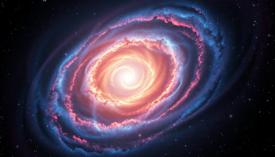 Nasa Chandra Röntgenteleskop Aufnahmen of a bright galaxy with swirling colors