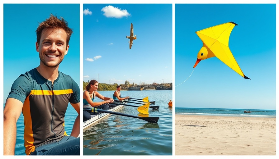 Collage of weekend activities in Schleswig-Holstein.