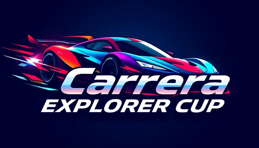 Carrera Explorer Cup 2025 logo with dynamic design.