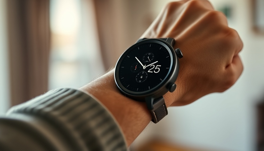 Google Pixel Watch 4 on wrist displaying time, indoors.