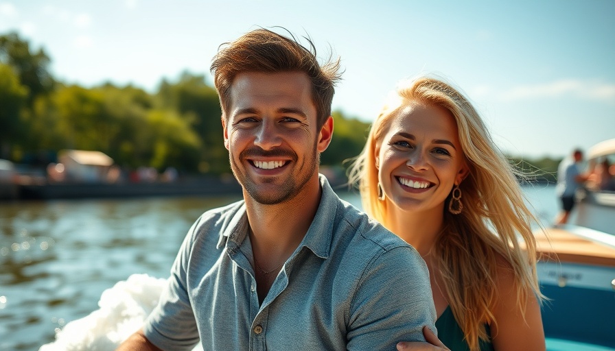 Will Smith TikTok Trend: Smiling couple on boat