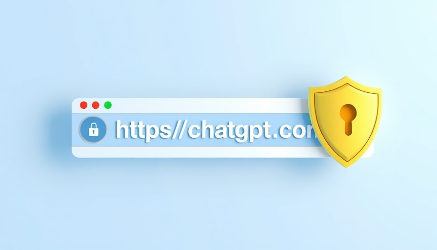 3D secure chat interface with privacy symbols, ChatGPT Datenschutz GPT-5