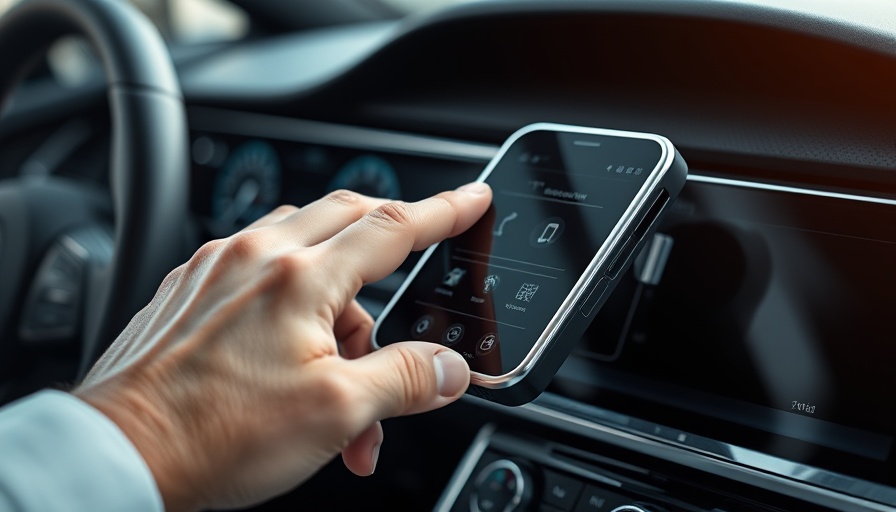 Flipper Zero device interfacing with car electronics.