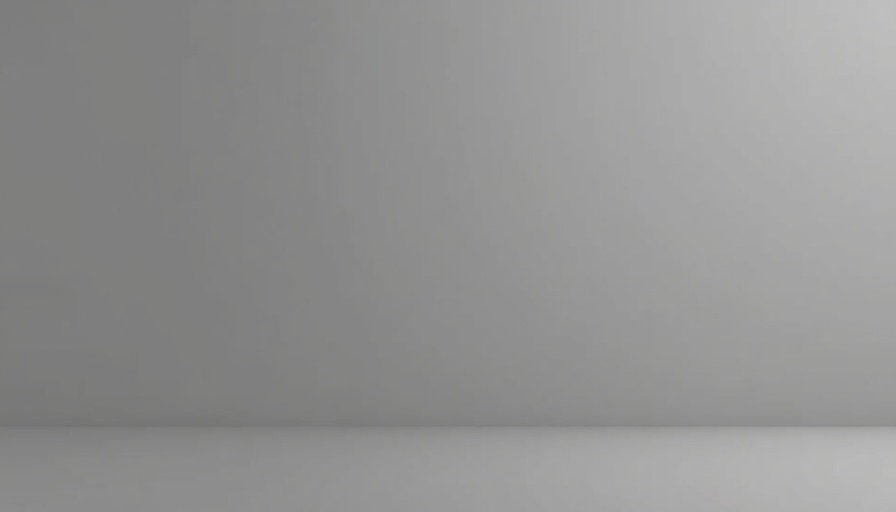 Minimalist gray background, blank design.