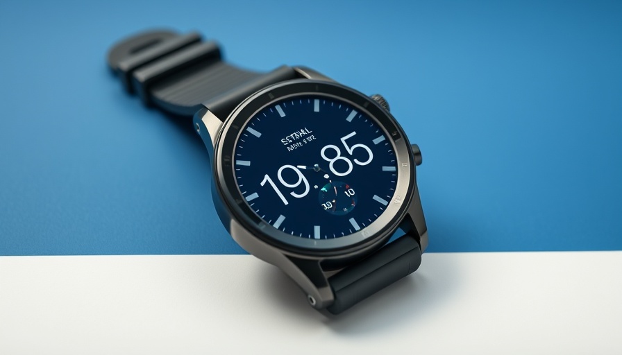 Beste Smartwatch im Test on colorful surface with vivid display.