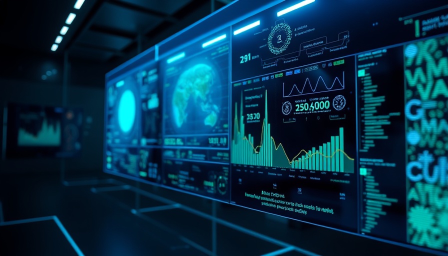 Futuristic digital interface displaying data analytics for Überwachungssoftware Palantir Datenschutz.