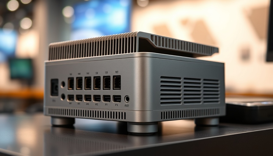 Stilvoller Mini-PC auf dem Schreibtisch, IFA Berlin 2025, stärkster Mini-PC der Welt.