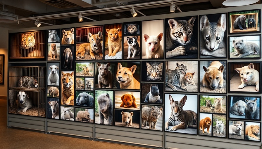 Animal welfare exhibition photos at Ahrensburg Rathaus.