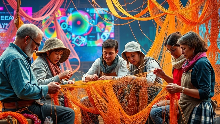 Artisans blend traditionelle Handwerkskunst with technologische Innovationen in Fischernetzdesign.