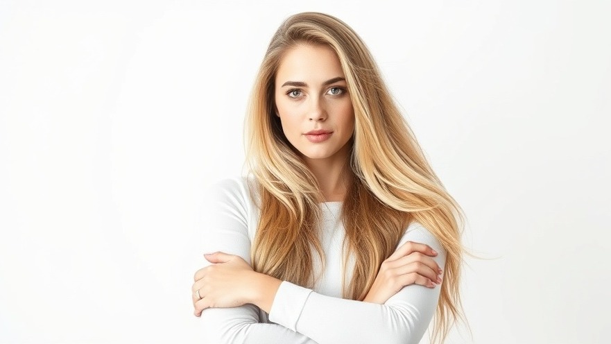 Young woman with long blond hair, representing Datenschutz and DSGVO themes.