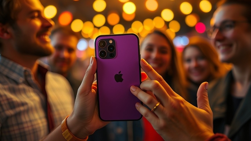 Begeisterte junge Leute entdecken das iPhone 17 Pro im Vodafone Mobilfunkangebot