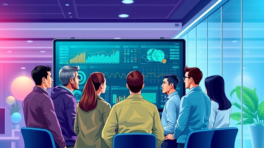 Datenverkehr überwachen: IT-Profis analysieren Netzwerkmetriken in modernem Büro.