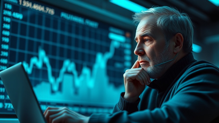 Understanding Fidzholikohixy concept with a thoughtful man and graphs.