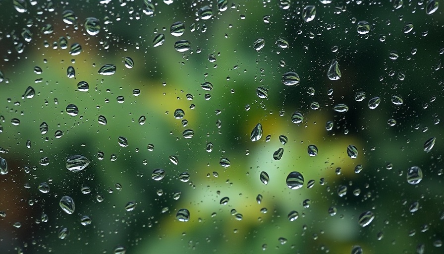 Close-up of a window needing seal repair with visible condensation.