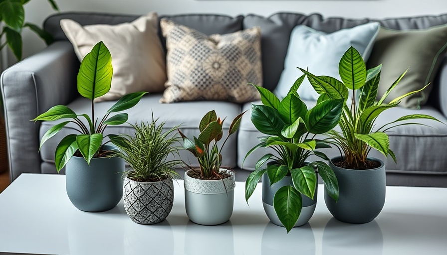 Indoor plants arranged to refresh living space - Ways to Make Your Home Feel Brand New Again.