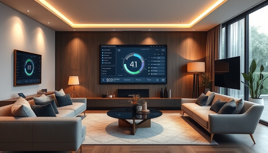 AI-powered personalization for homeowners in modern living room.