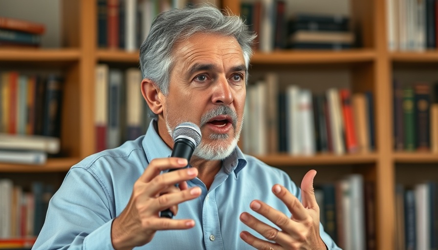 Discussion about mistake people make with supplements, showing a man speaking passionately.